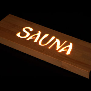 Wooden LED Sauna Light for Saunas